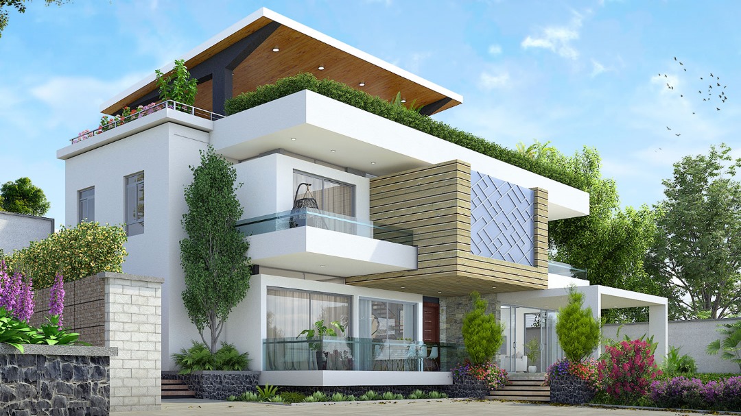 Off Grid House in Ntinda
